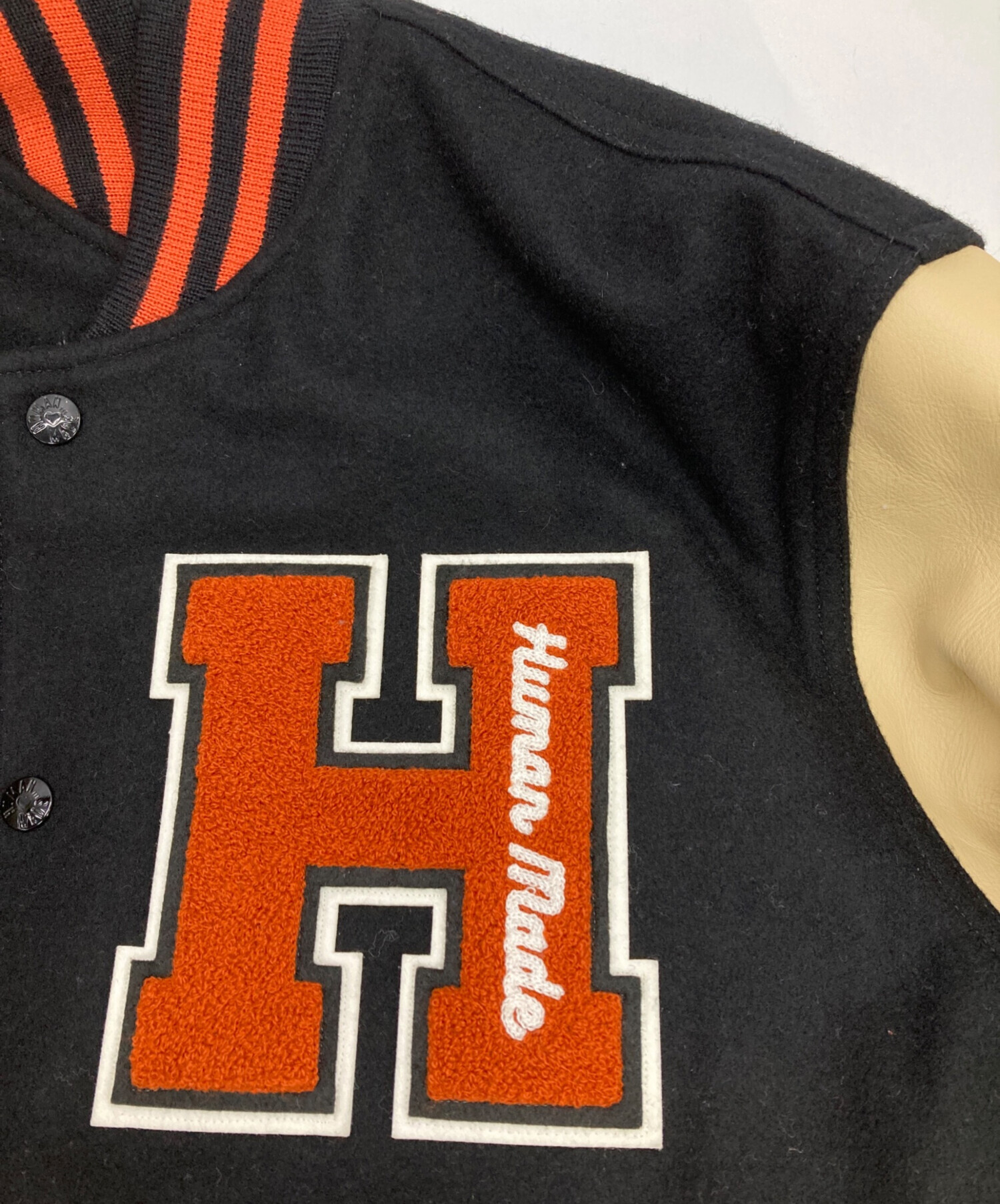 中古・古着通販】HUMAN MADE (ヒューマンメイド) VARSITY JACKET