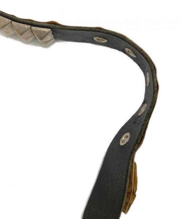 中古・古着通販】Wendy's (ウェンディーズ) 2連スタッズレザーベルト