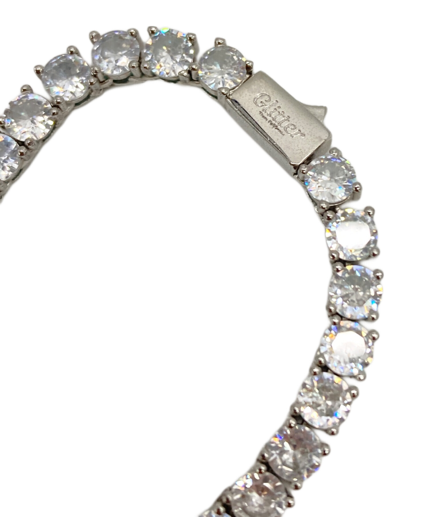 中古・古着通販】glitter (グリッター) Tennis Necklace｜ブランド 