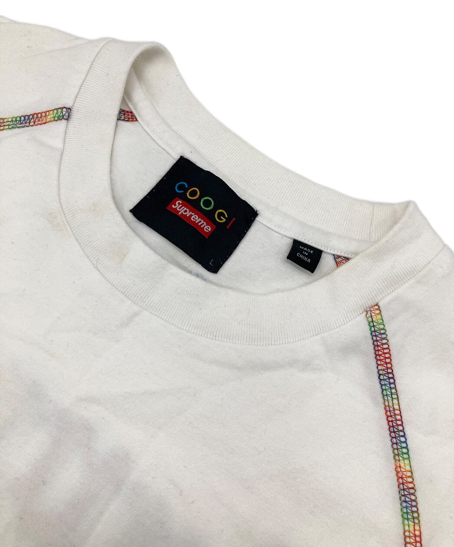 中古・古着通販】Coogi (クージー) Supreme (シュプリーム) Raglan S/S