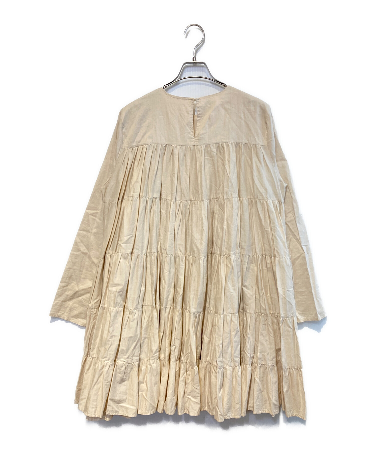 中古・古着通販】merlette (マーレット) SOLIMAN DRESS ベージュ