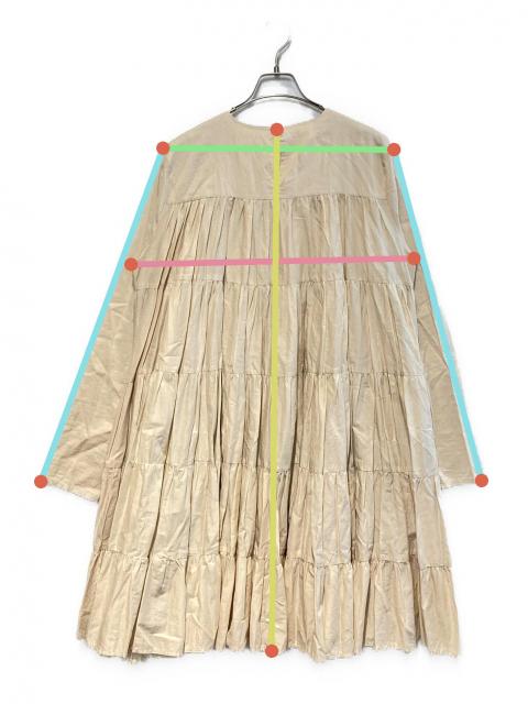 中古・古着通販】merlette (マーレット) SOLIMAN DRESS ベージュ