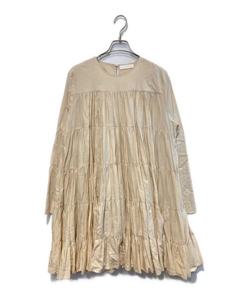 中古・古着通販】merlette (マーレット) SOLIMAN DRESS ベージュ