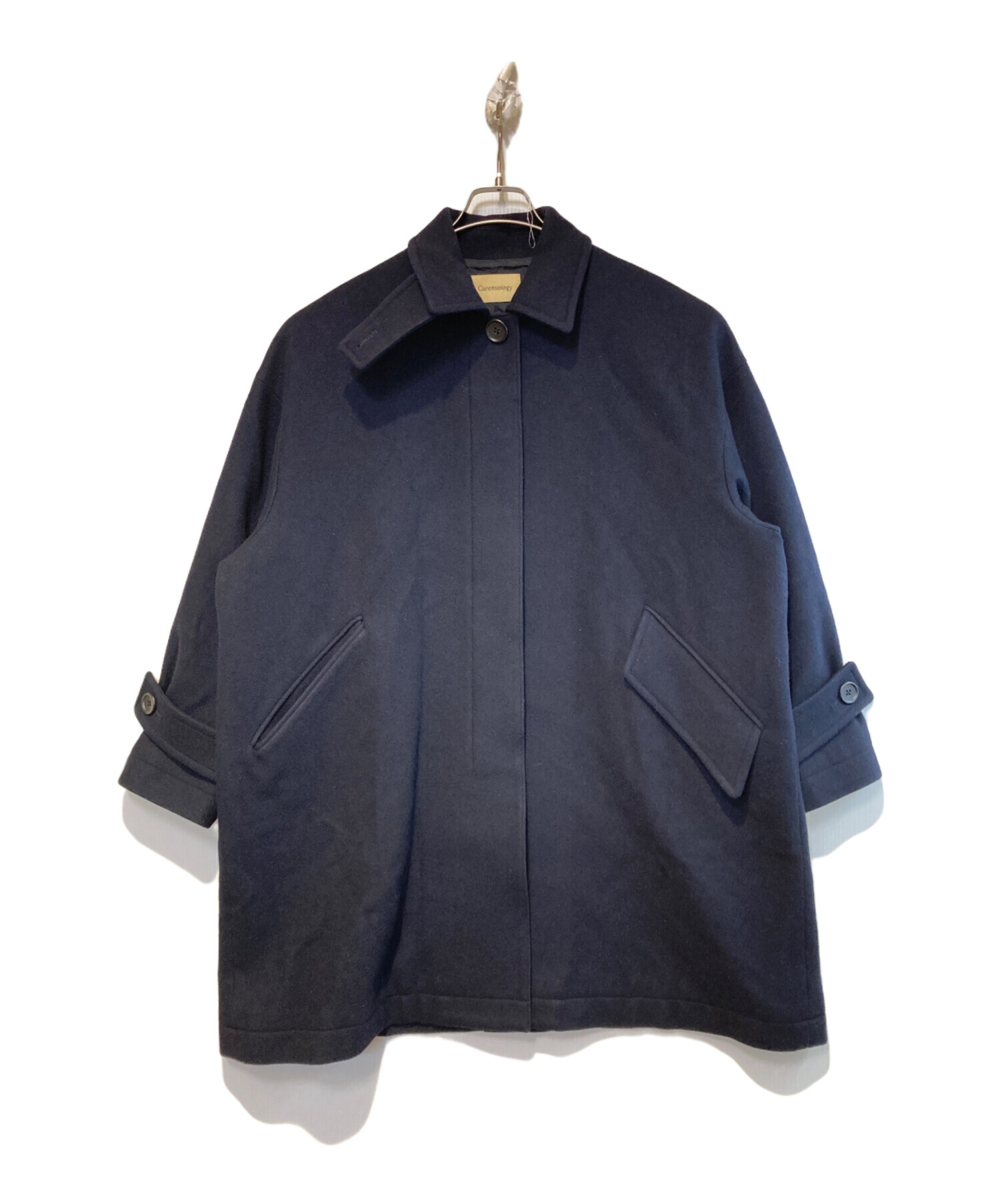中古・古着通販】Curensology (カレンソロジー) メルトンステンカラー