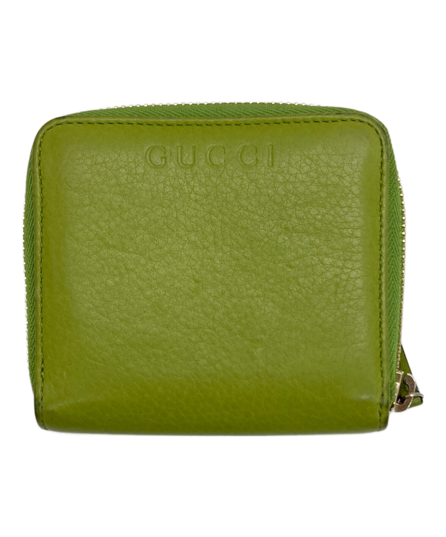 中古・古着通販】GUCCI (グッチ) コンパクトウォレット グリーン