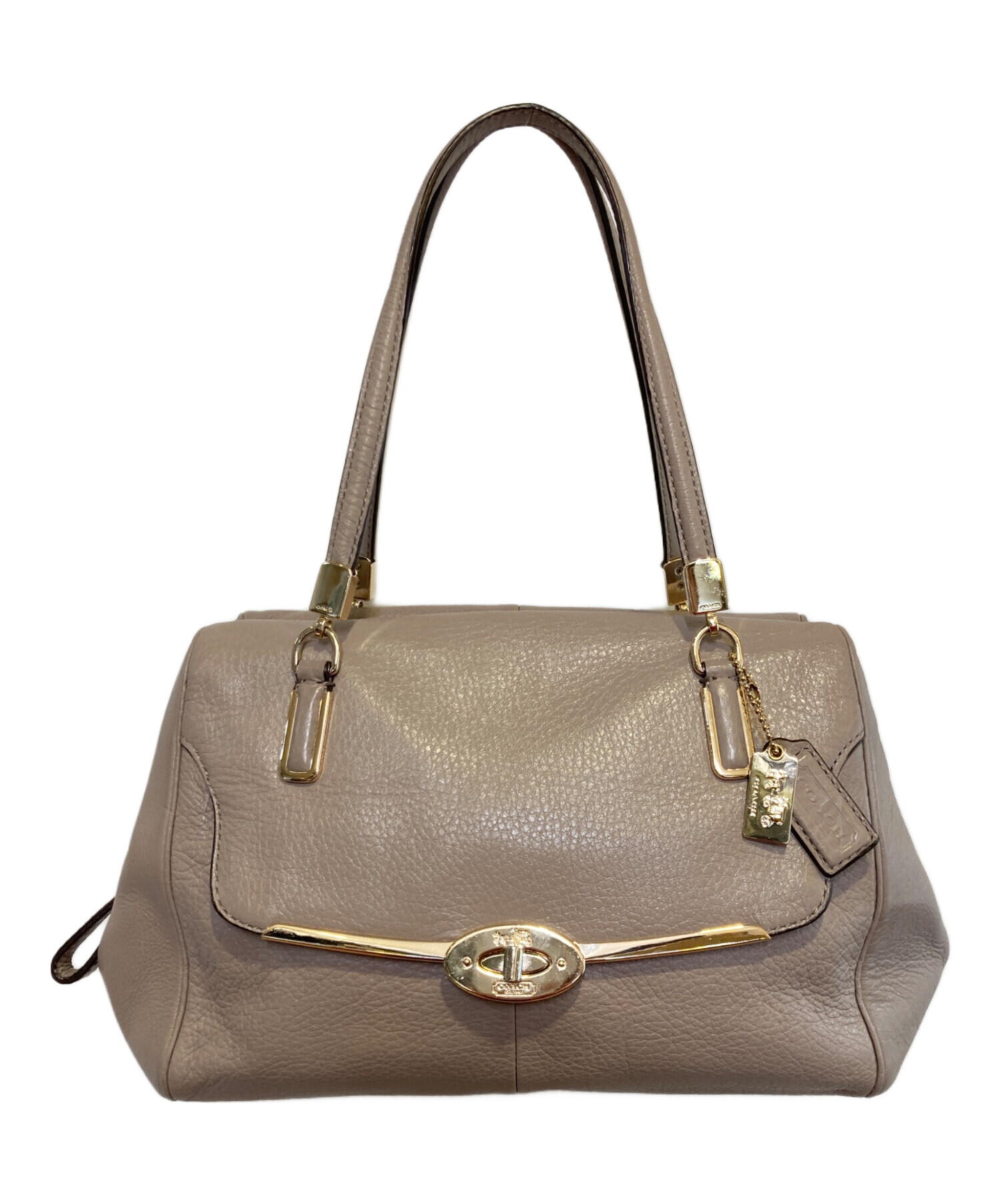 中古・古着通販】COACH (コーチ) マディソントートバッグ ベージュ