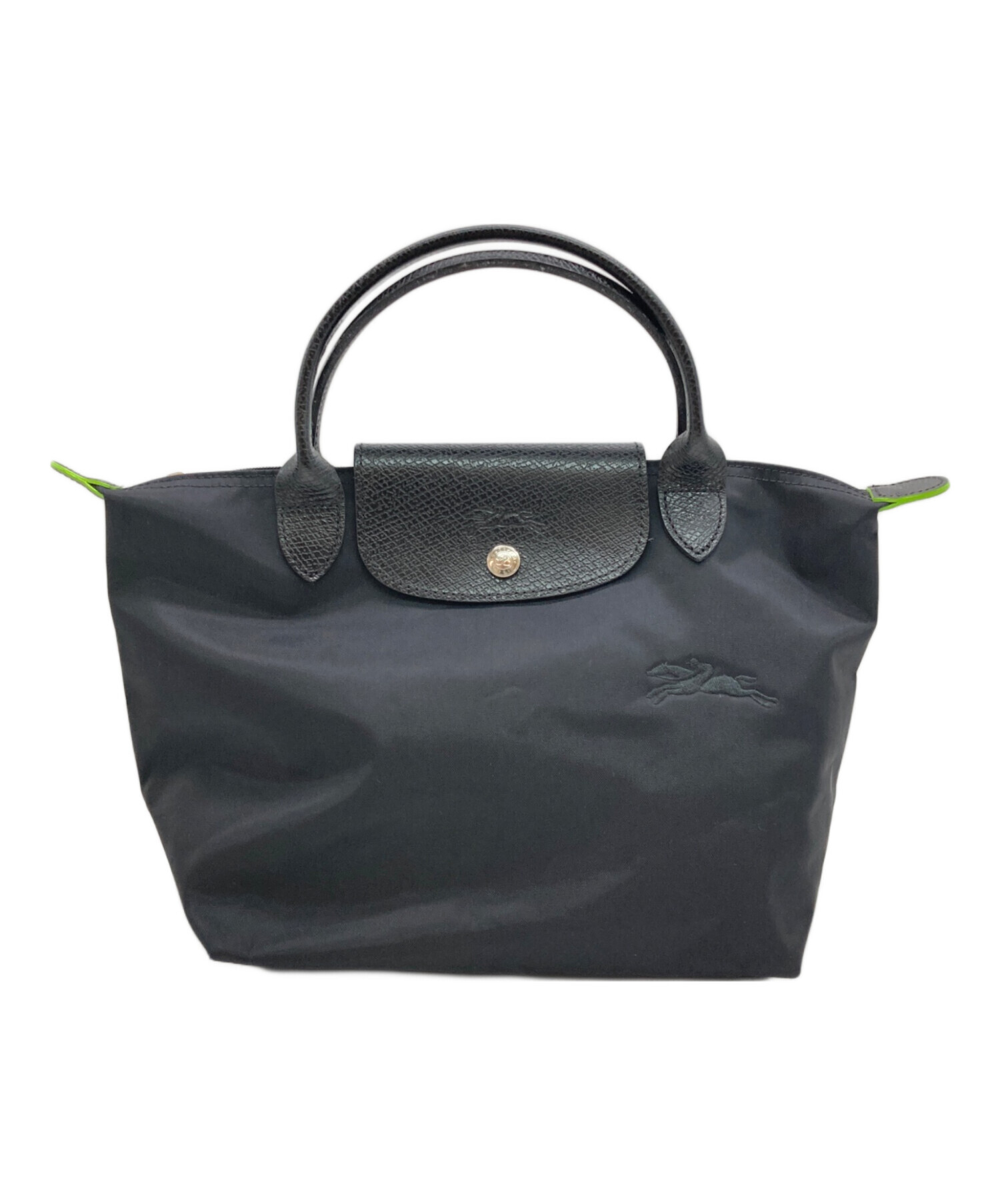 中古・古着通販】LONGCHAMP (ロンシャン) ル プリアージュグリーン S 