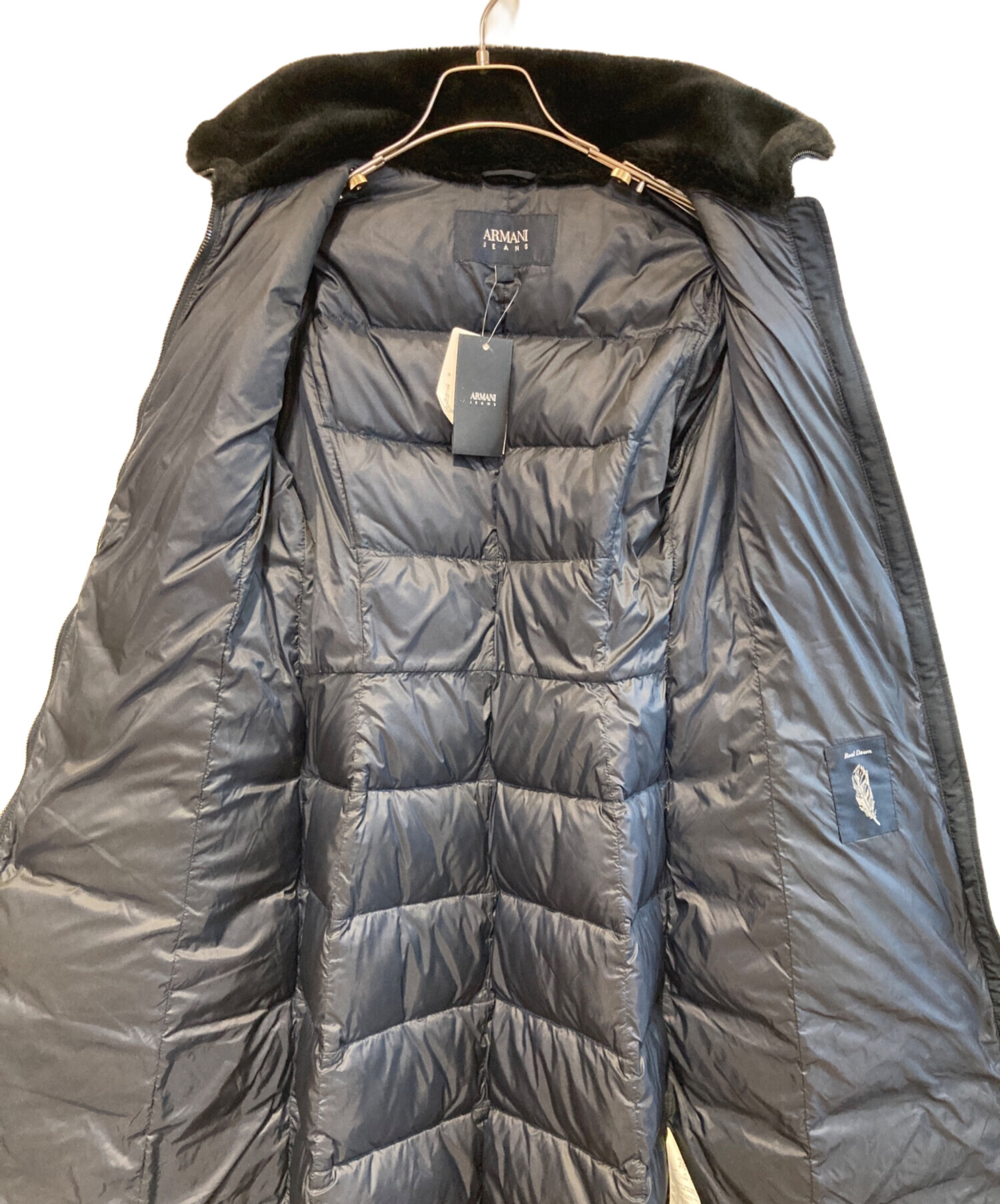 Armani Jeans コート 中古・古着通販】ARMANI JEANS (アルマーニジーンズ) ダウンコート