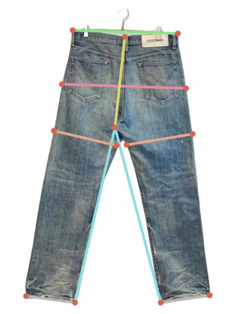 NEIGHBORHOOD ダメージデニムパンツ 222 DP-Basic未使用品 yohji yamamoto - Yohji Yamamoto x NEIGHBORHOOD SAVAGE DENIM DP