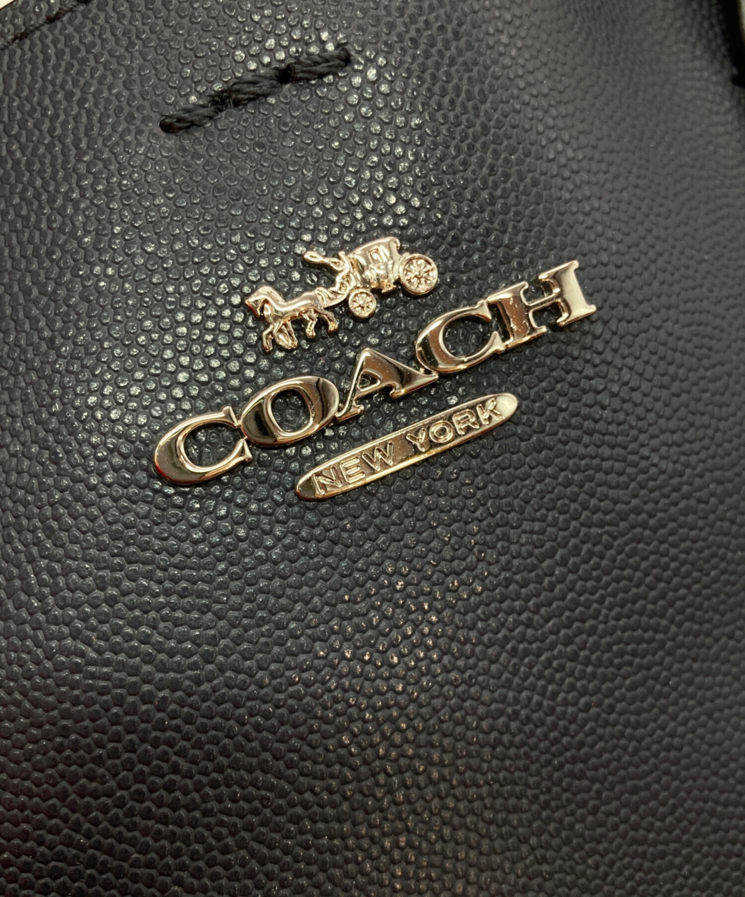 中古・古着通販】COACH (コーチ) 2WAYショルダーバッグ ネイビー