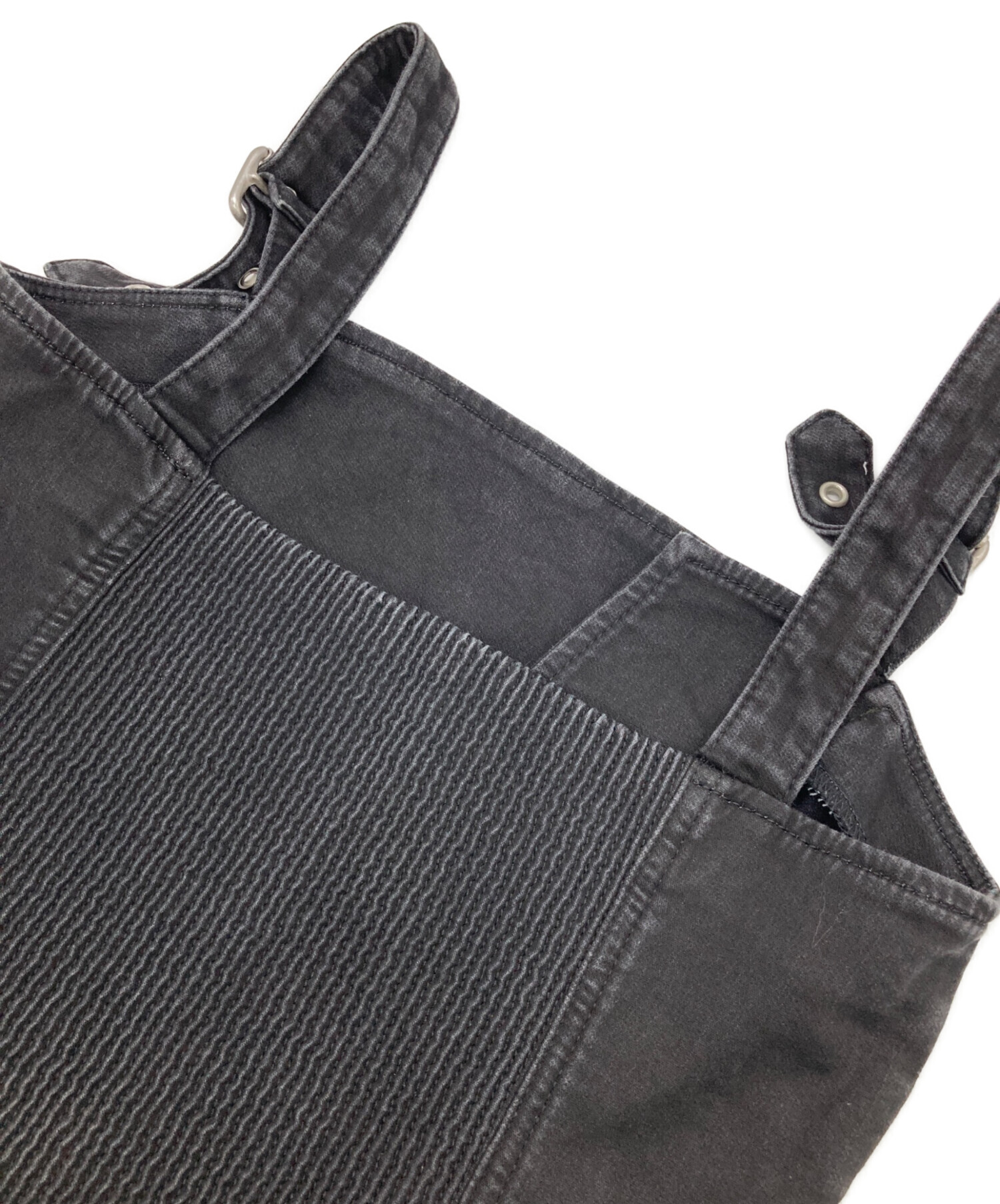 中古・古着通販】DIESEL (ディーゼル) ジップデザインノースリーブミニ