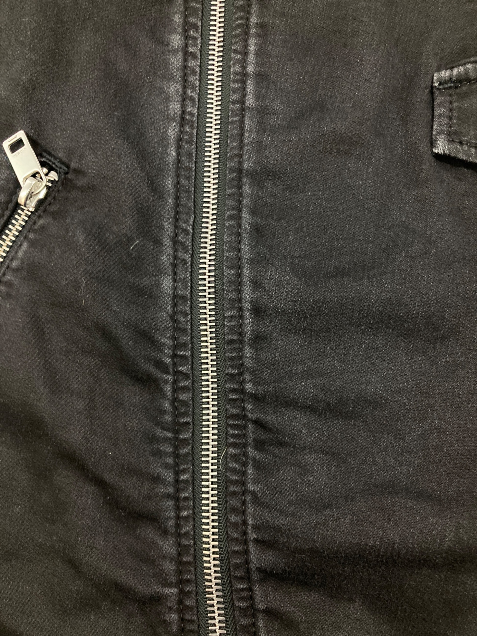 中古・古着通販】DIESEL (ディーゼル) ジップデザインノースリーブミニ