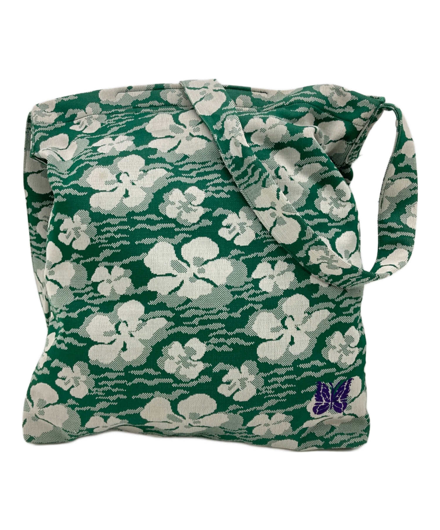 中古・古着通販】Needles (ニードルズ) ショルダーバッグ グリーン