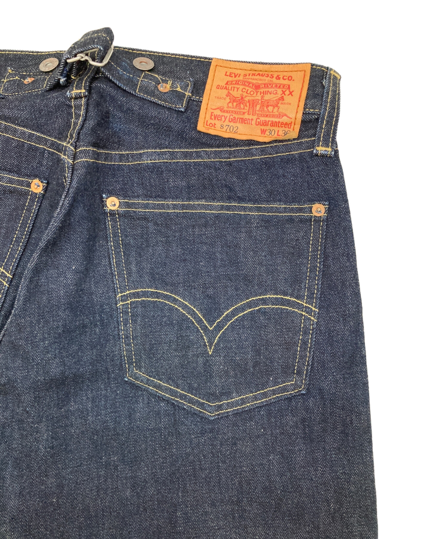 中古・古着通販】LEVI'S (リーバイス) S702XX インディゴ サイズ:30×36