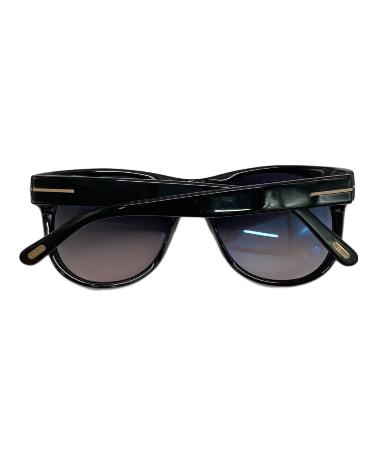 TOMFORD ブラックフレーム TF299 01B 55□18 145 美品 中古・古着通販】TOM FORD (トムフォード) ウェリントン