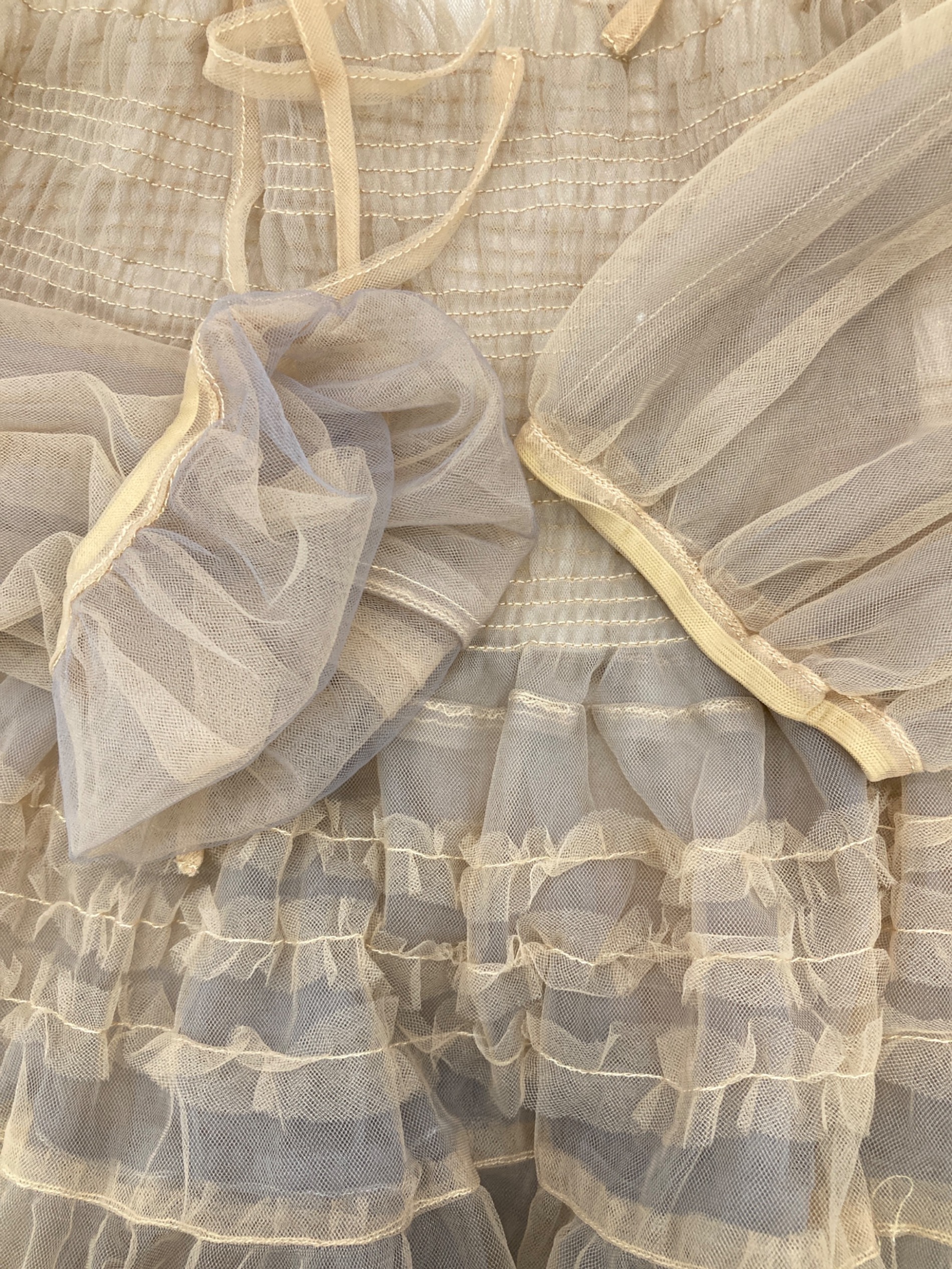 中古・古着通販】MAISON SPECIAL (メゾンスペシャル) Tulle Camisole 