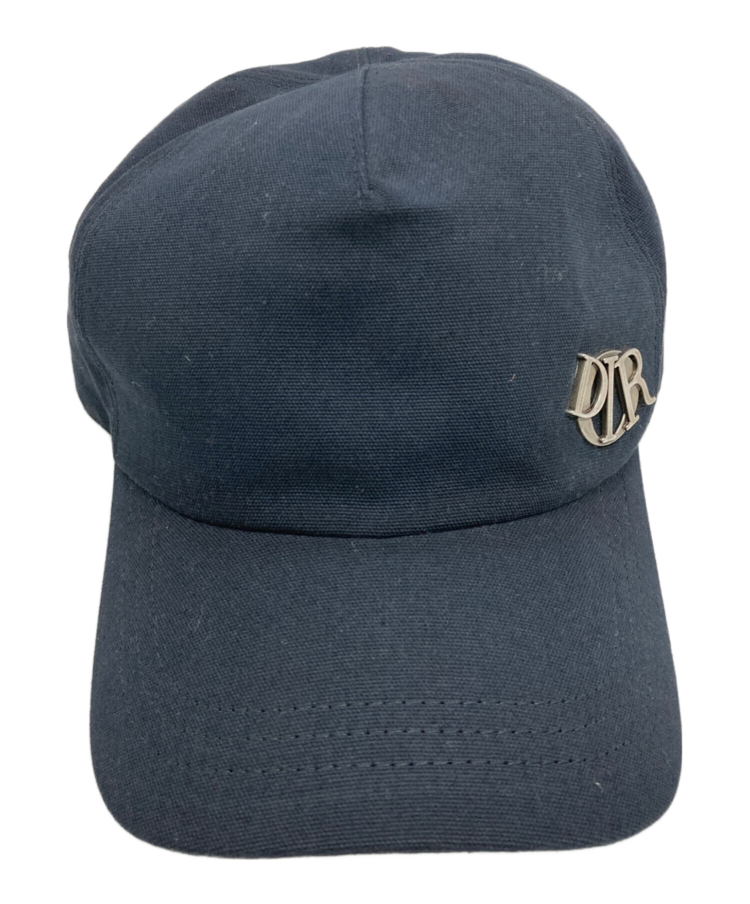 中古・古着通販】Dior (ディオール) DIORチャームキャップ ブラック 中古・古着通販】Dior (ディオール) DIORチャームキャップ ブラック