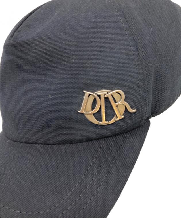 中古・古着通販】Dior (ディオール) DIORチャームキャップ ブラック