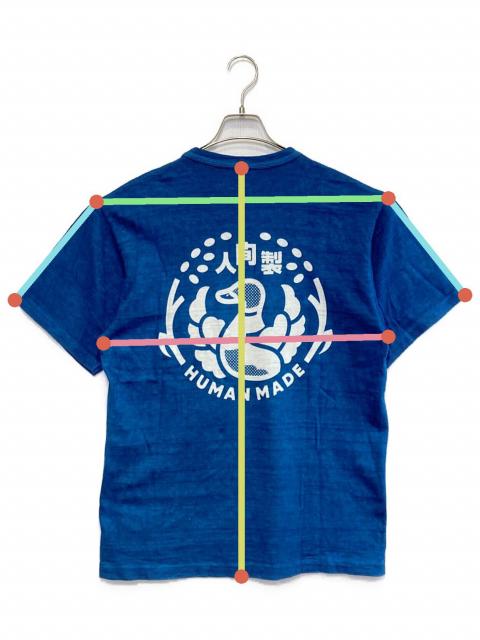 中古・古着通販】HUMAN MADE (ヒューマンメイド) INDIGO POCKET T