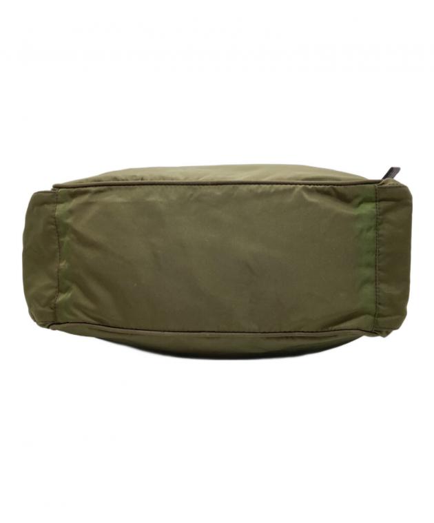 中古・古着通販】PRADA (プラダ) ナイロンミニボストンバッグ グリーン