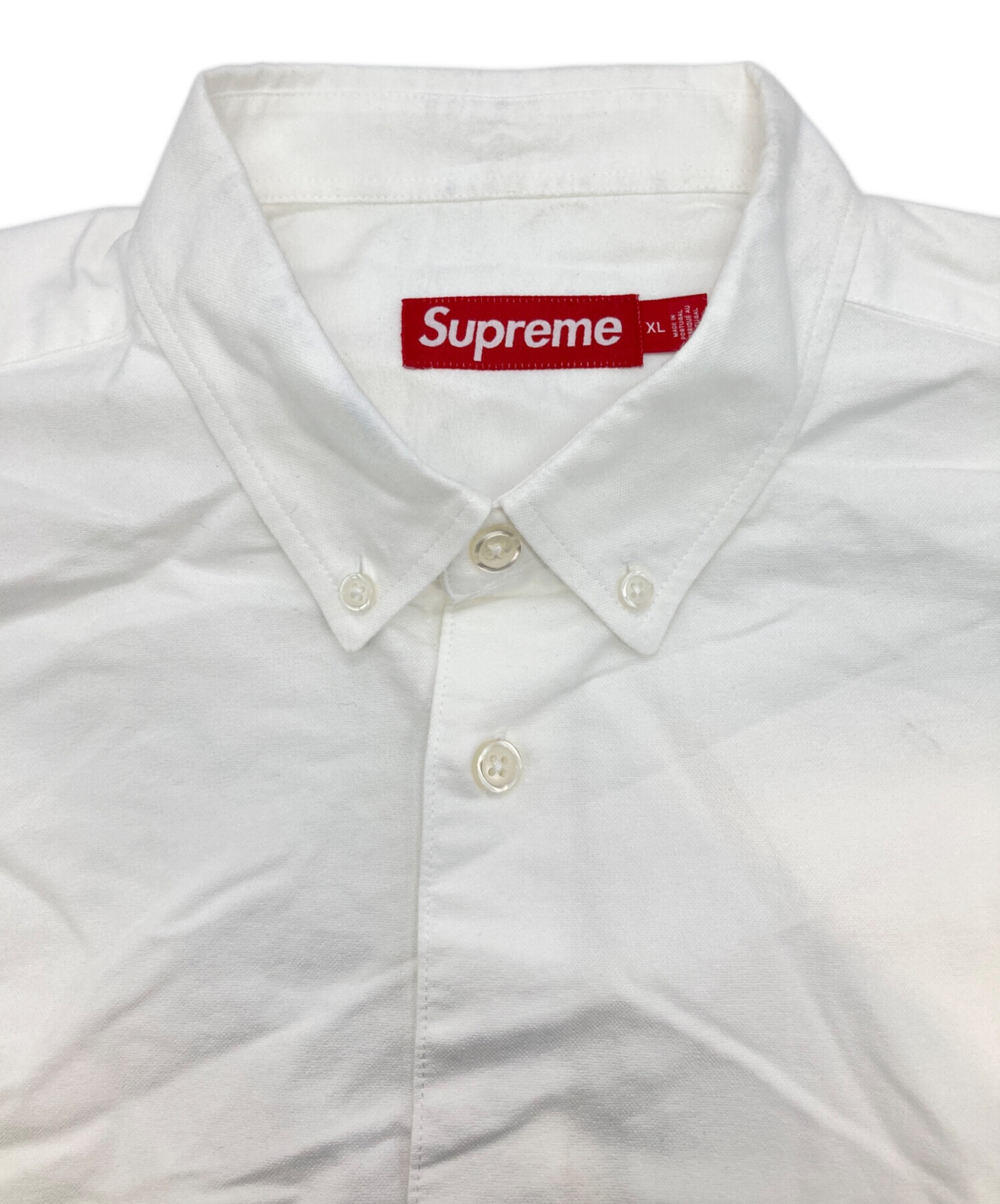 中古・古着通販】SUPREME (シュプリーム) Loose Fit Oxford S/S Shirt