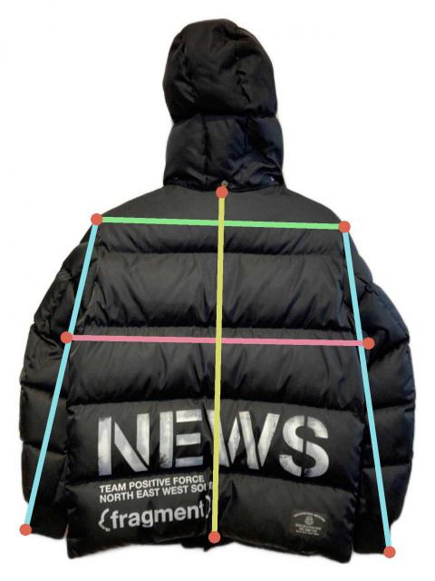 【希少】モンクレール ダウンジャケット　フラグメント　FALCON 中古・古着通販】MONCLER (モンクレール) FRAGMENT DESIGN