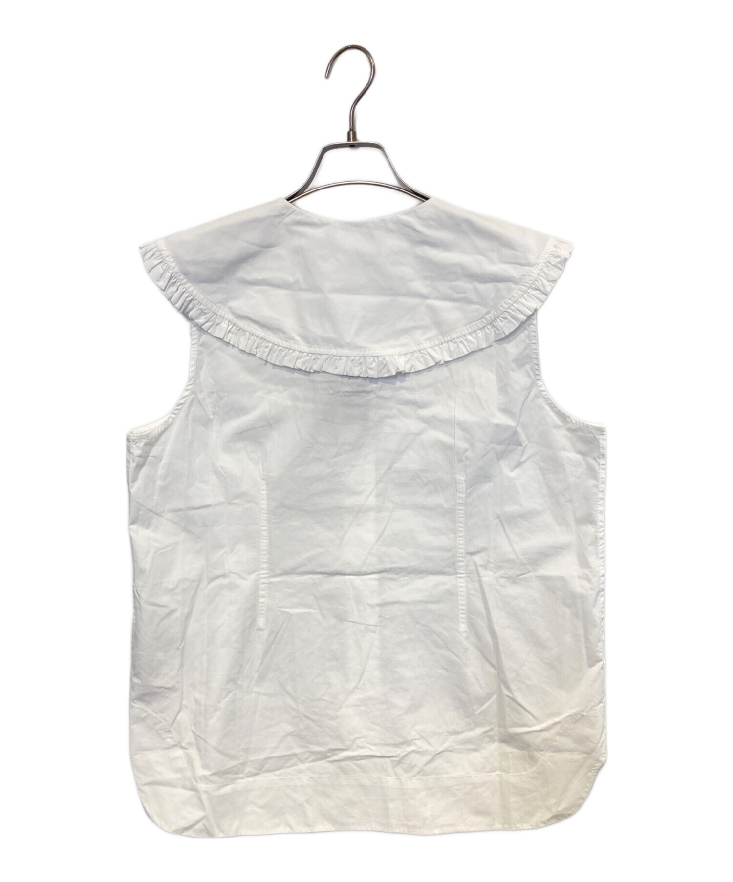 中古・古着通販】GANNI (ガニー) ビックカラーノースリーブ 中古・古着通販】GANNI (ガニー) ビックカラーノースリーブ