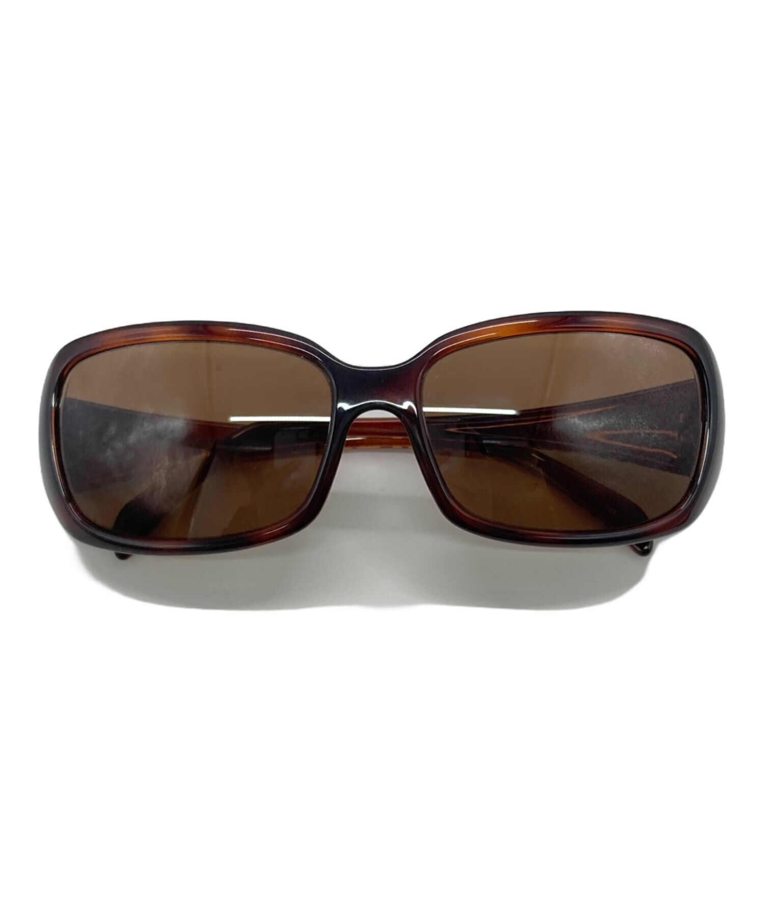 FENDI フェンディラウンド型サングラス 中古・古着通販】FENDI (フェンディ) サングラス ブラウン サイズ:SIZE