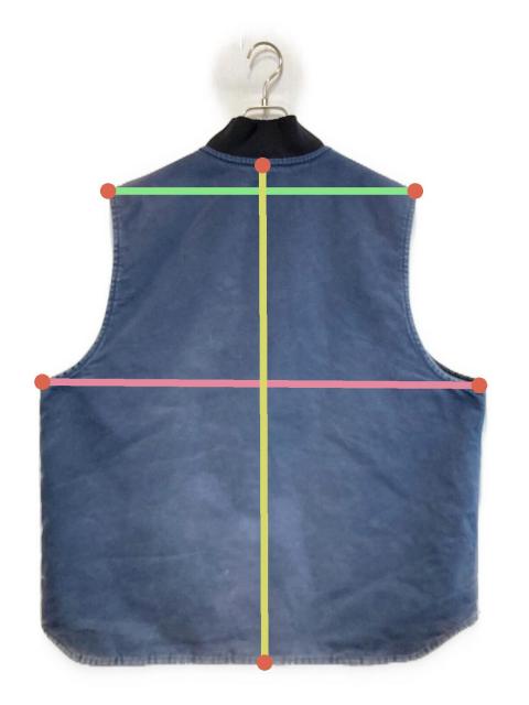 Carhartt ネイビー ベスト 2XL 00's~ “Carhartt” Duck Vest SIZE L NAVY 00年代 カーハート