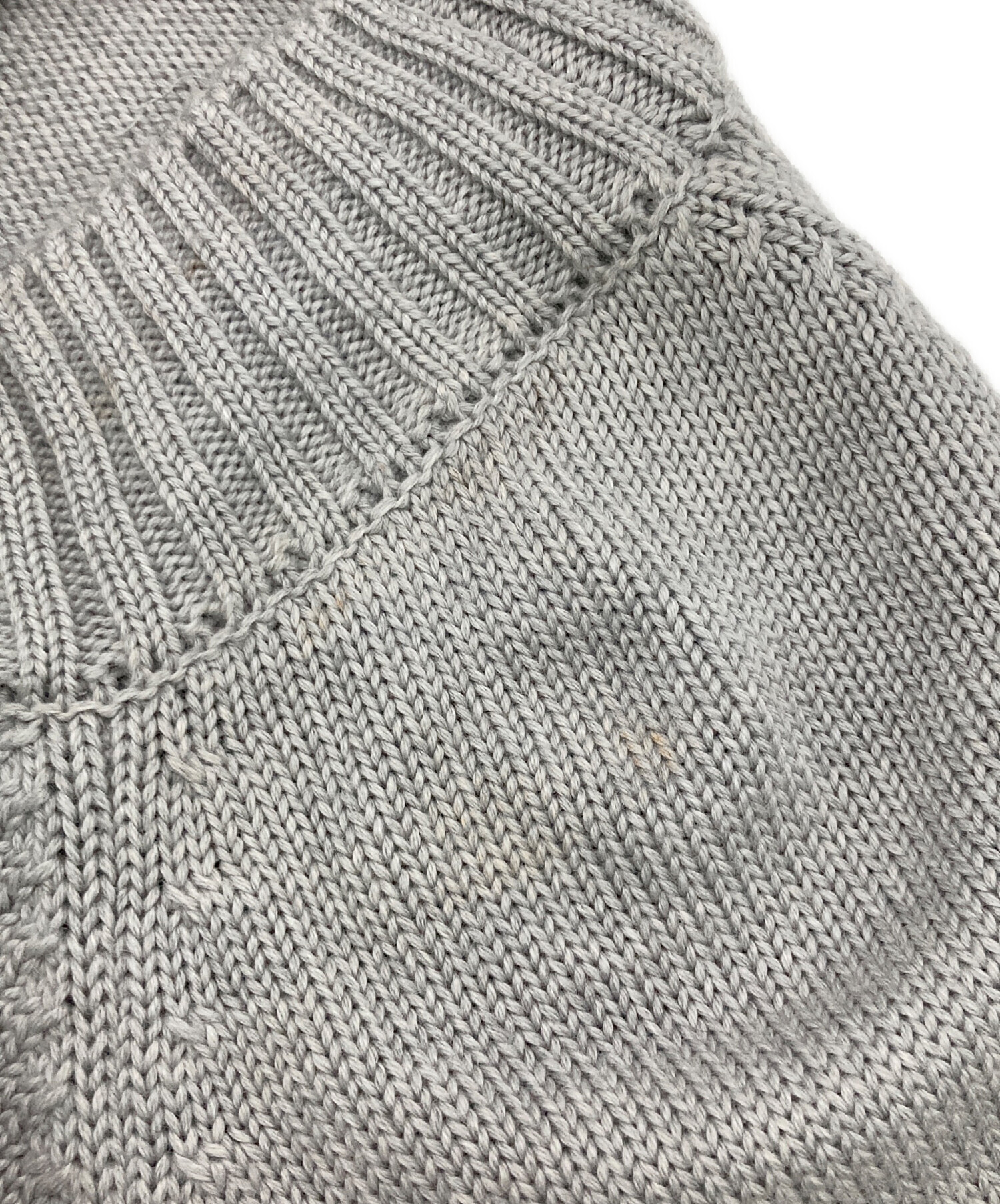 中古・古着通販】Zanone (ザノーネ) ハイネックニット グレー サイズ