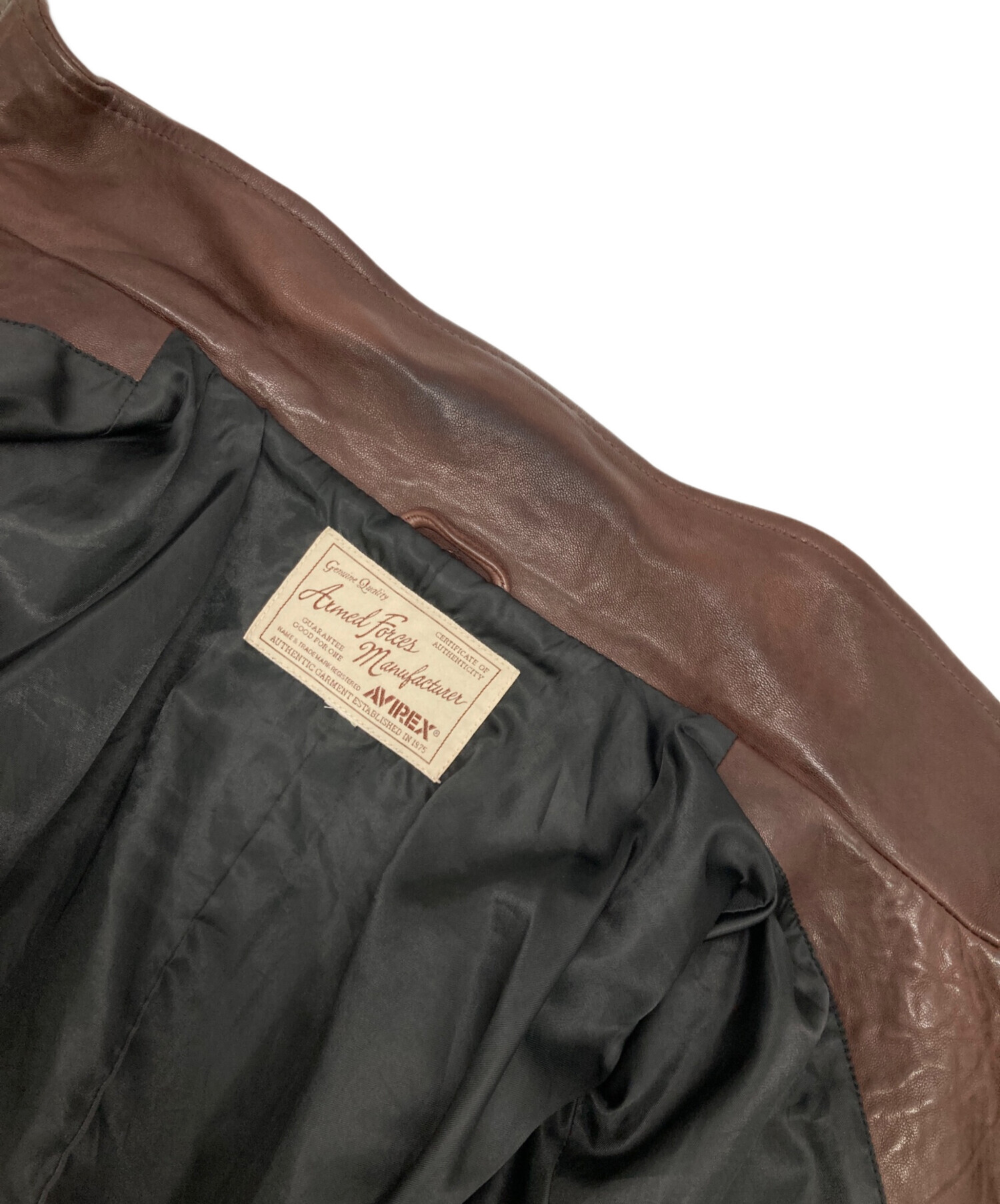中古・古着通販】AVIREX (アヴィレックス) シープスタンドジップ 