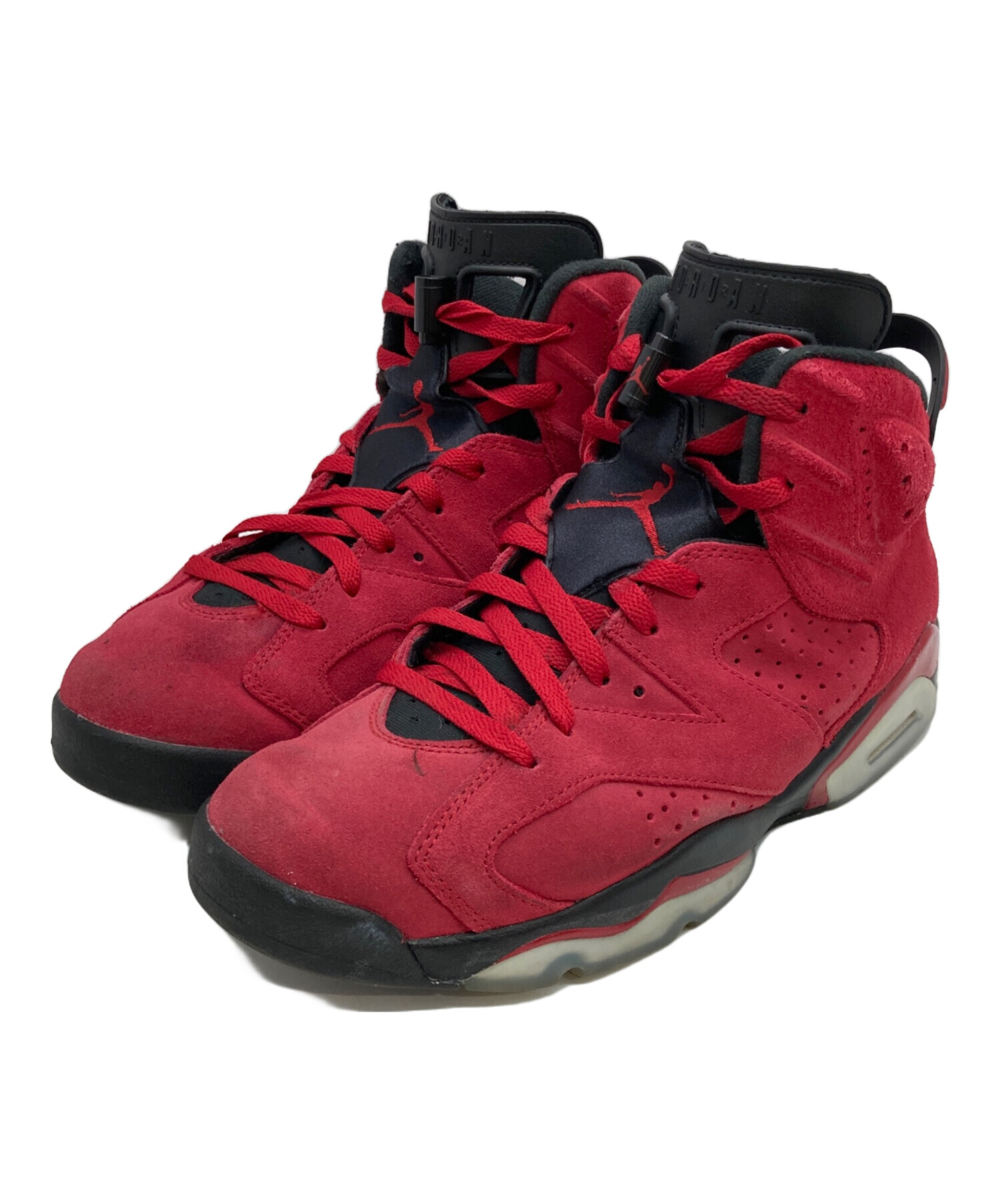 中古・古着通販】NIKE (ナイキ) AIR JORDAN 6 RETRO レッド サイズ 
