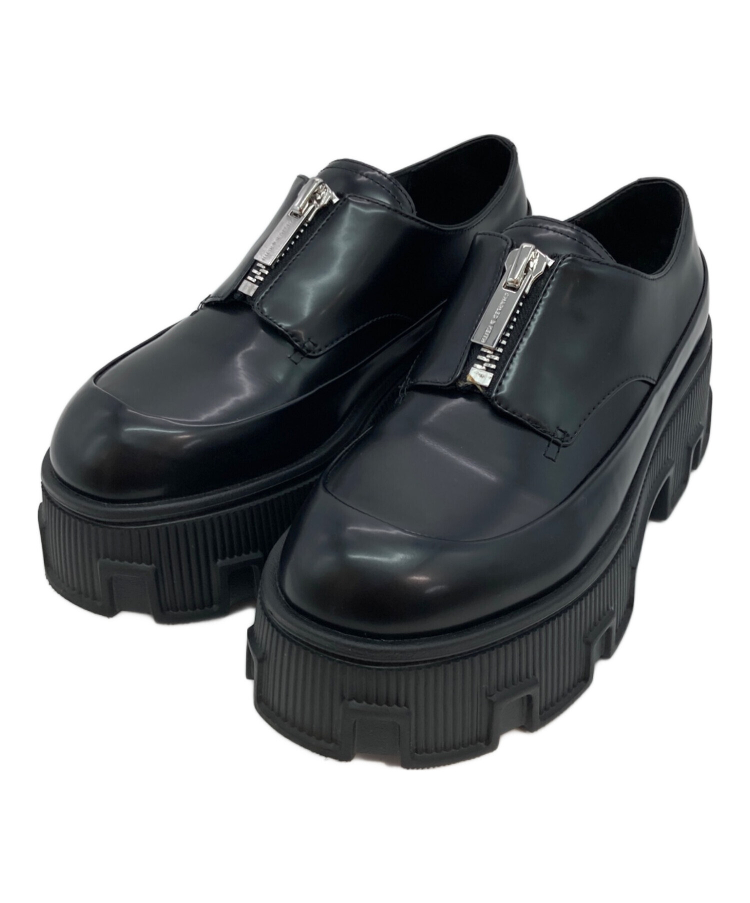 中古・古着通販】CHARLES & KEITH (チャールズアンドキース) ジップ 