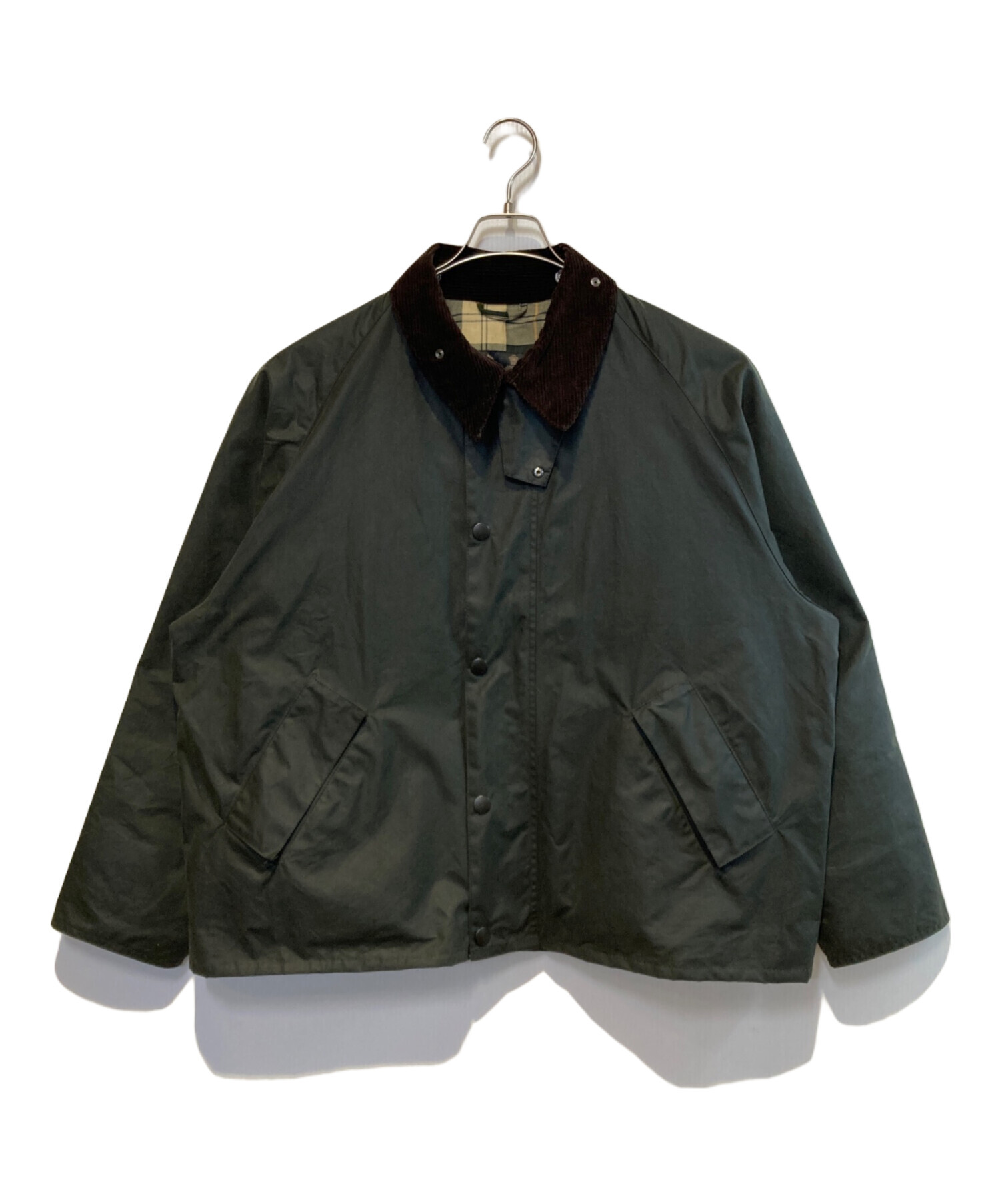 中古・古着通販】Barbour (バブアー) TRANSPORT WAX オリーブ サイズ 