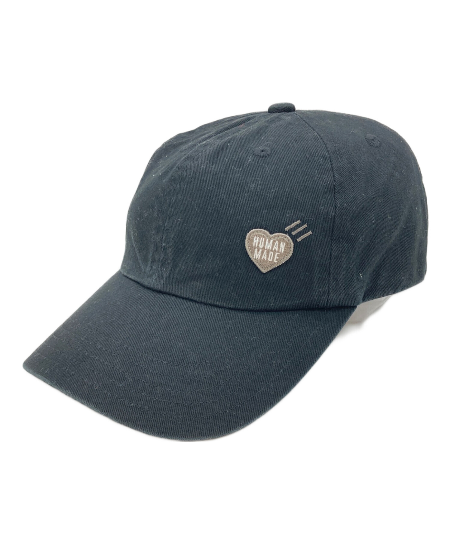 中古・古着通販】HUMAN MADE (ヒューマンメイド) キャップ ブラック