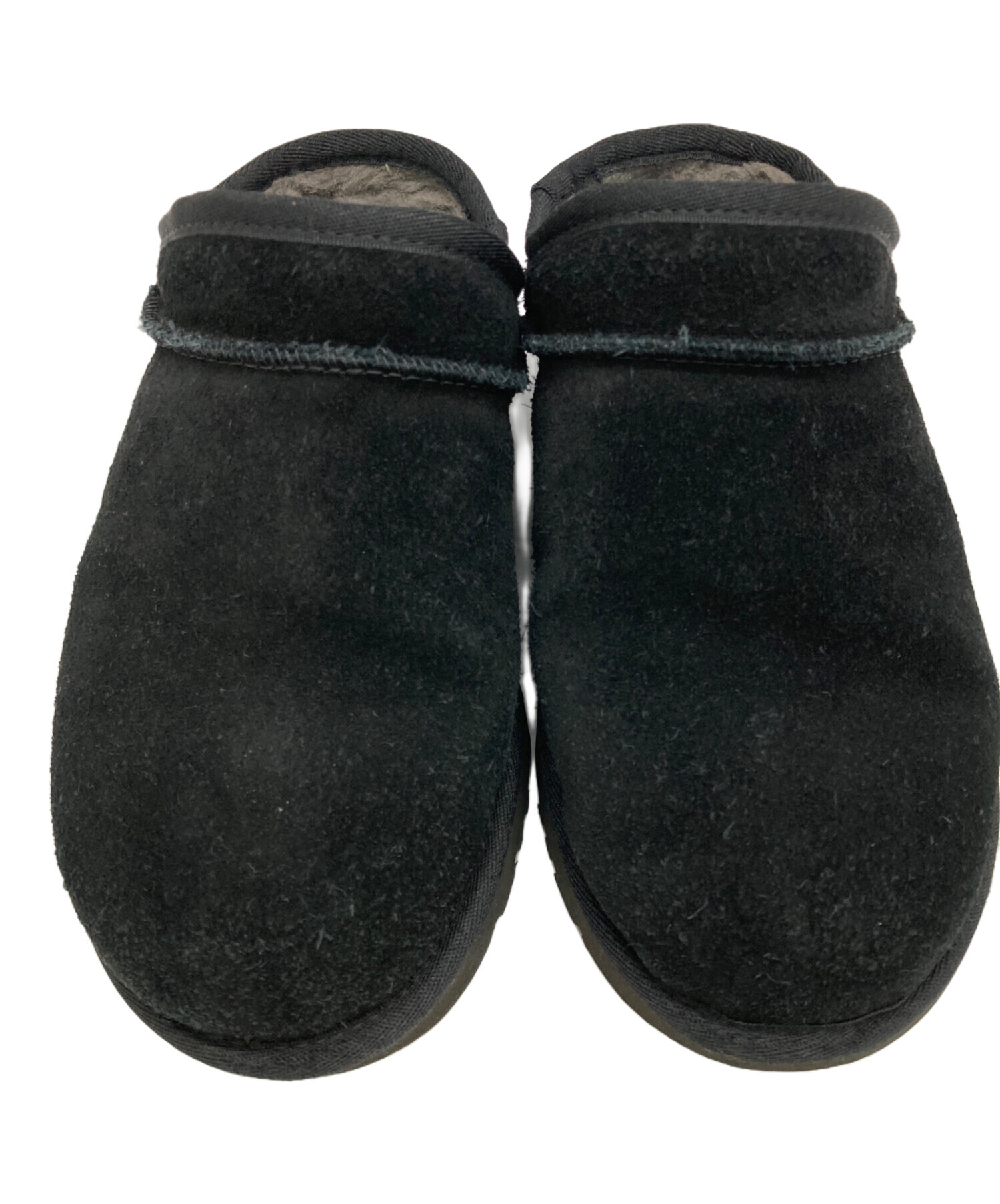 中古・古着通販】UGG (アグ) クラシックスエードスリッパ ブラック