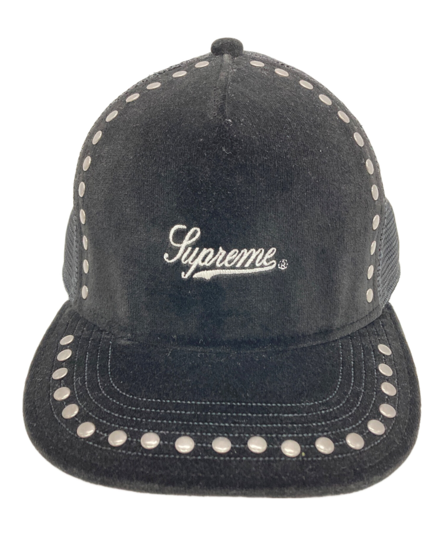 中古・古着通販】SUPREME (シュプリーム) Studded Velvet Mesh 5-Panel