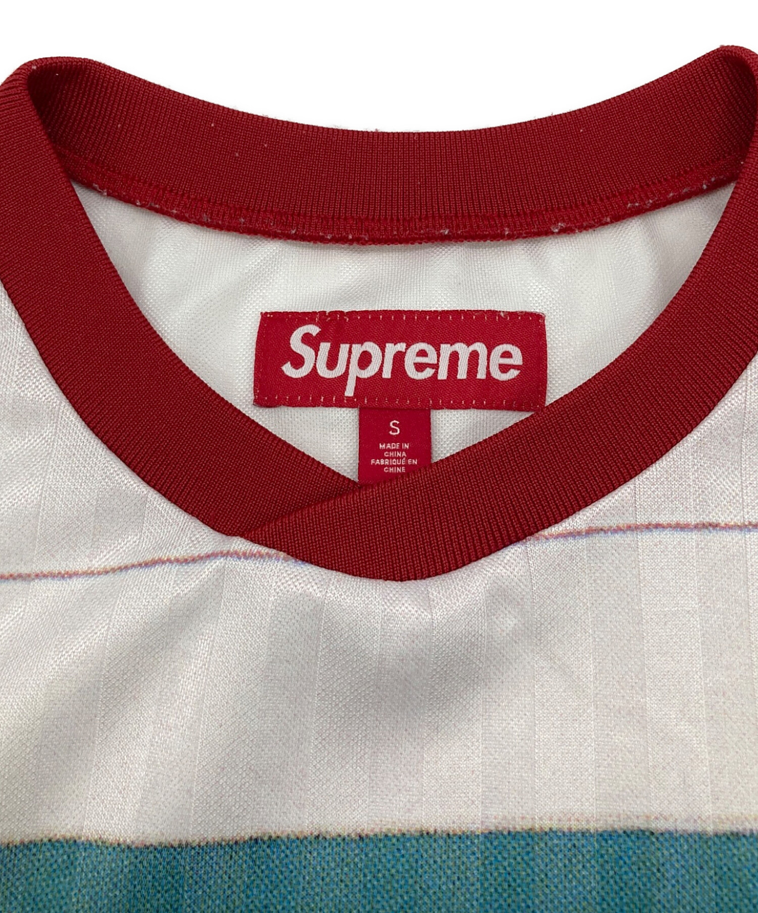 中古・古着通販】SUPREME (シュプリーム) Damien Hirst Soccer Jersey
