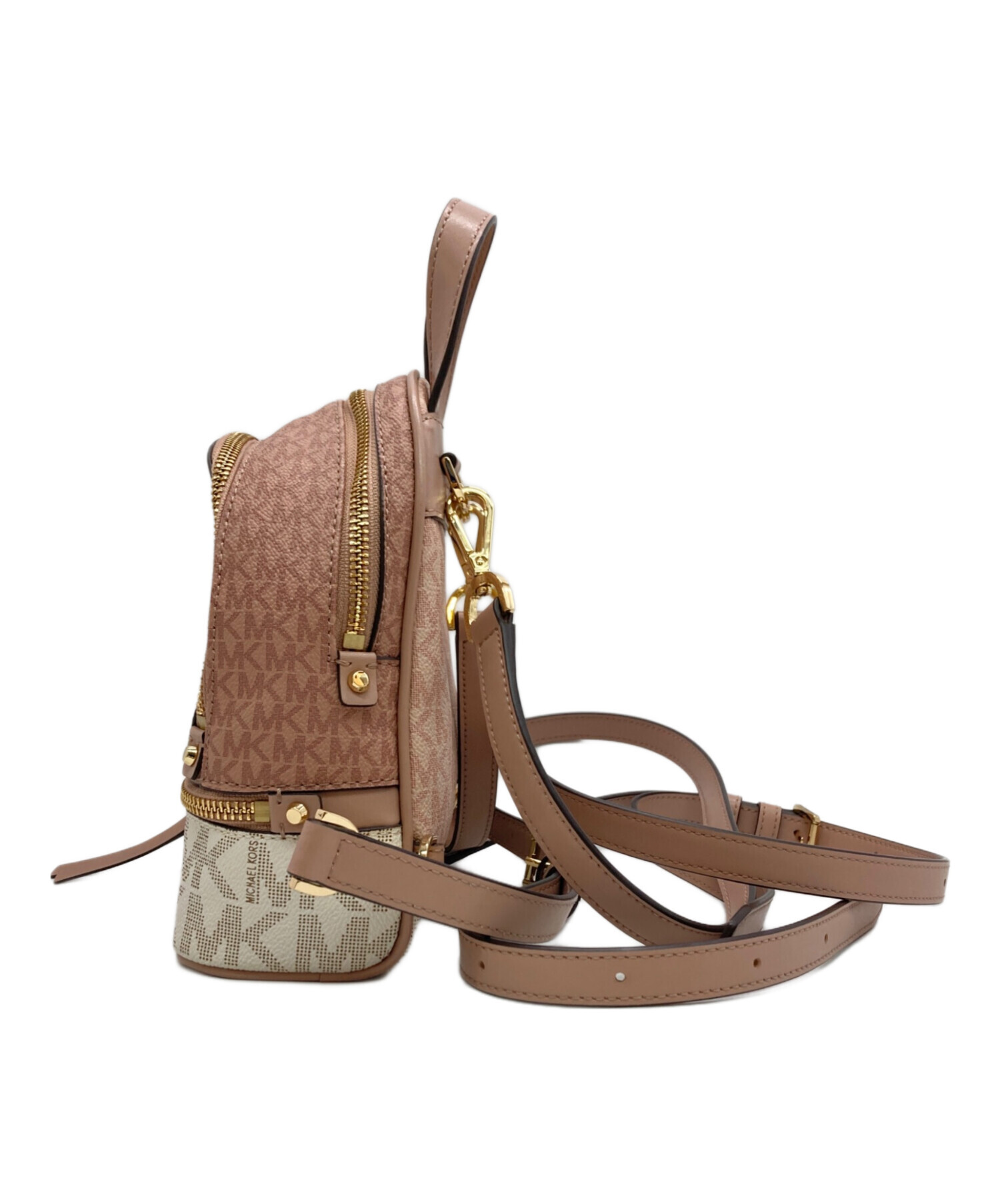 中古・古着通販】MICHAEL KORS (マイケル・コース) RHEA ZIPバック 