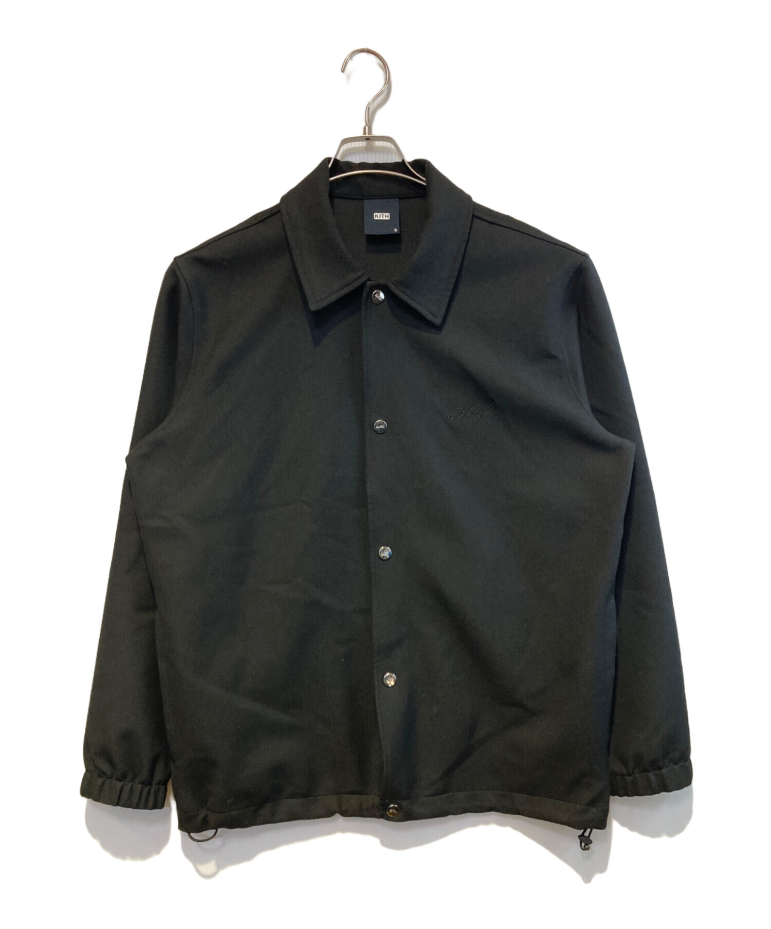 トップス Kith Double Knit Coaches Jacket 中古・古着通販】KITH (キス) Double Knit Coaches Jacket ブラック