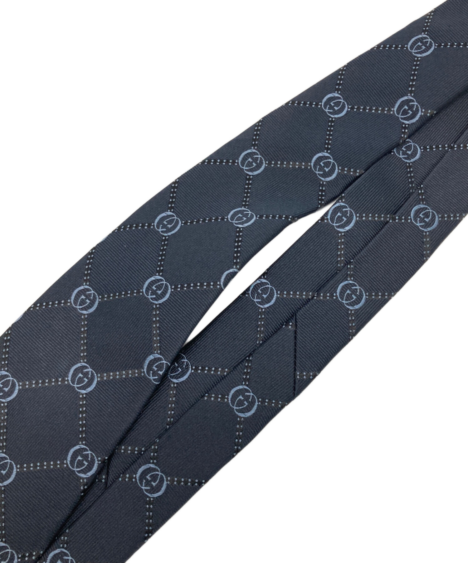 中古・古着通販】GUCCI (グッチ) ネクタイ ブラック サイズ:不明