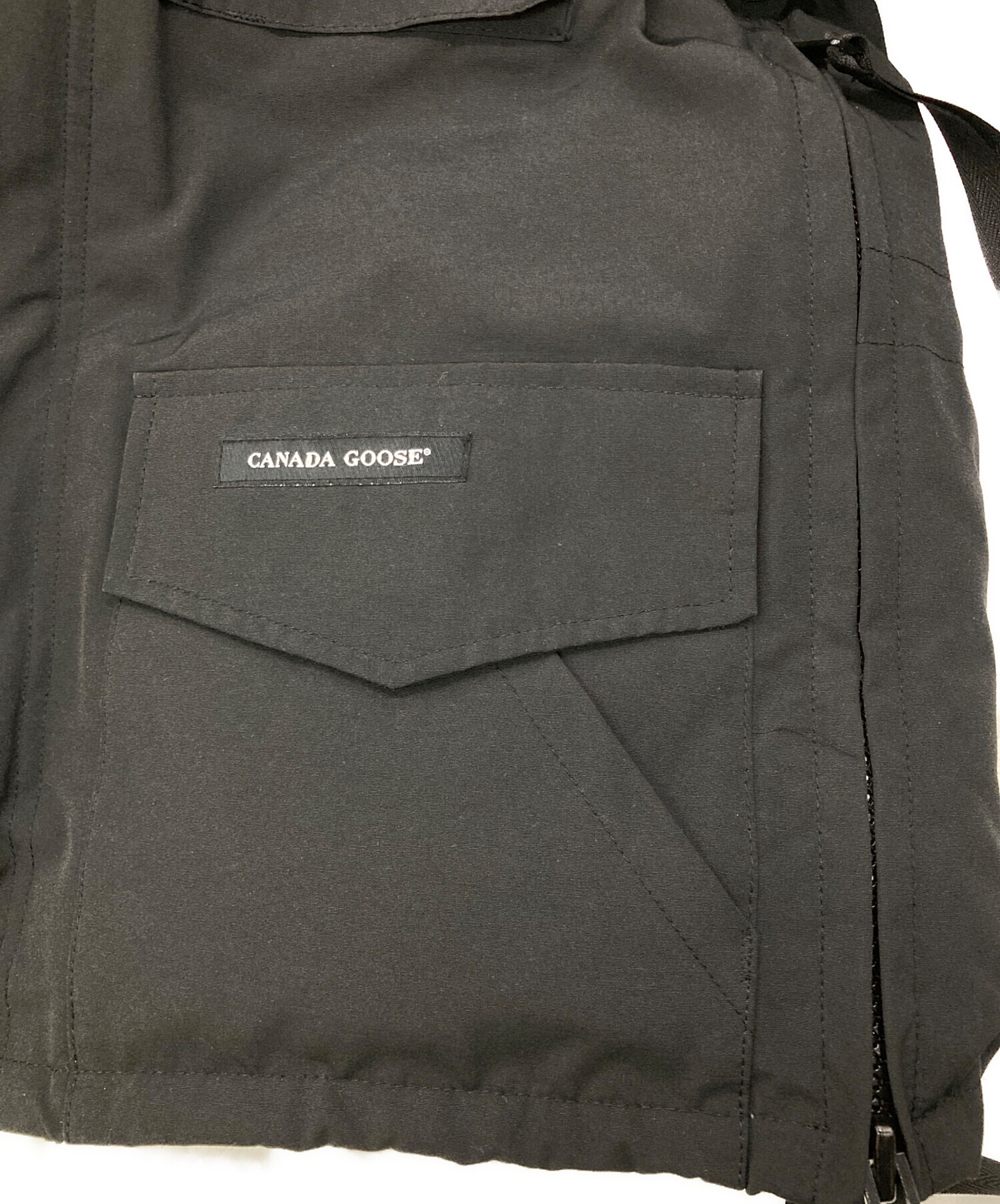   ブラック カムループス　ブラック、サイズS/P 中古・古着通販】CANADA GOOSE (カナダグース) KAMLOOPS(カムループス