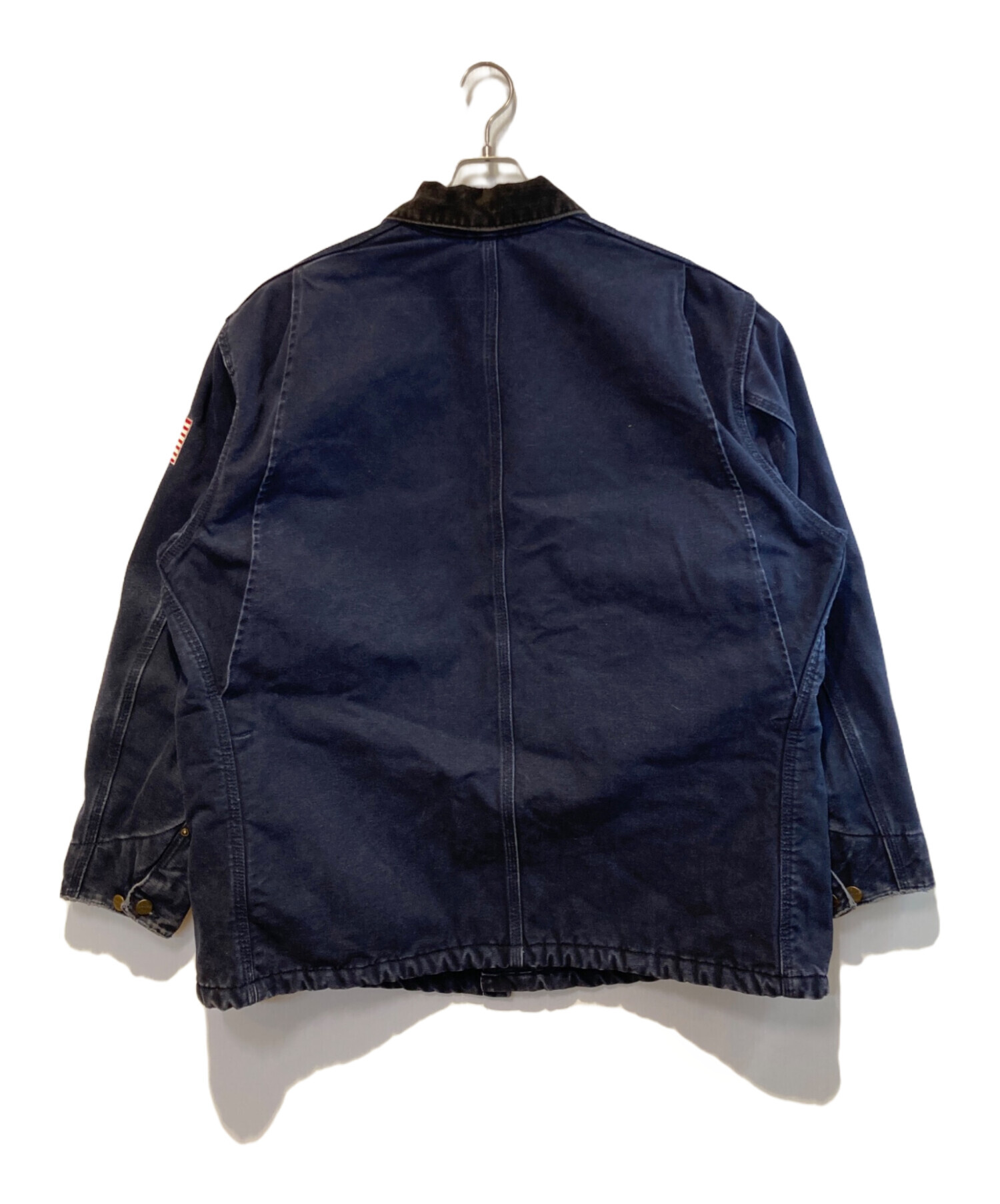【】カーハート ミシガンチョアコート ネイビーC02 MDT L 中古・古着通販】CarHartt (カーハート) ミシガンチョアコート