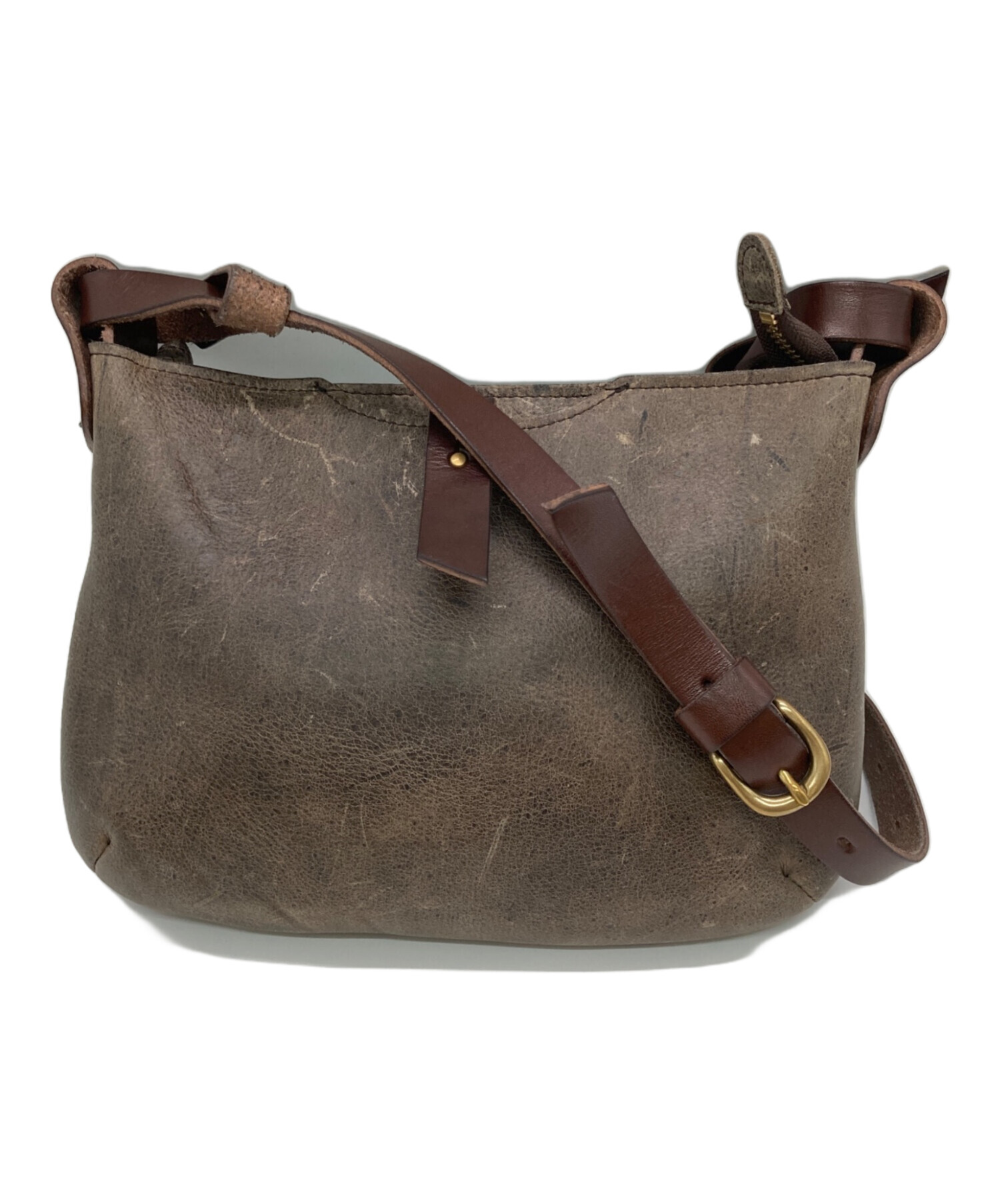 中古・古着通販】Slow&co (スロウアンドコー) レザーショルダーバッグ 