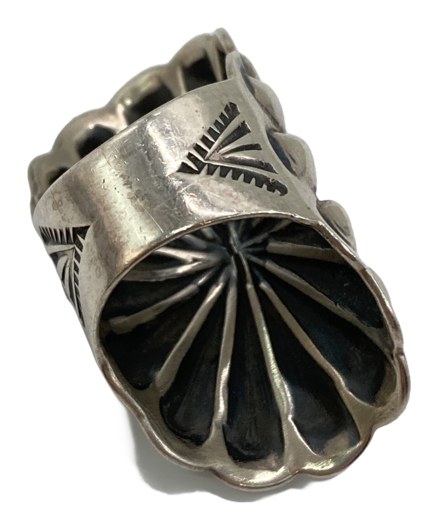 中古・古着通販】Navajo (ナバホ) フラワーコンチョシルバーリング