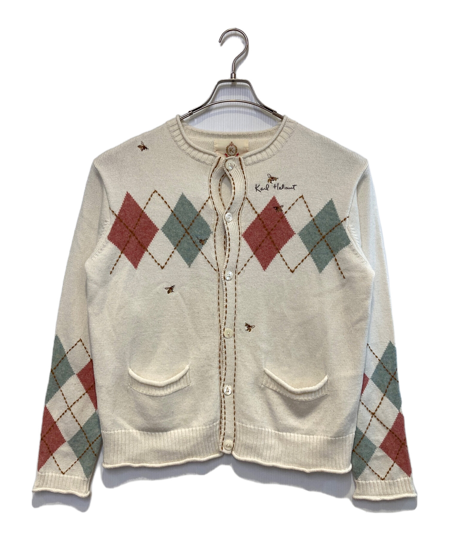中古・古着通販】KARL HELMUT (カールヘルム) ニットカーディガン