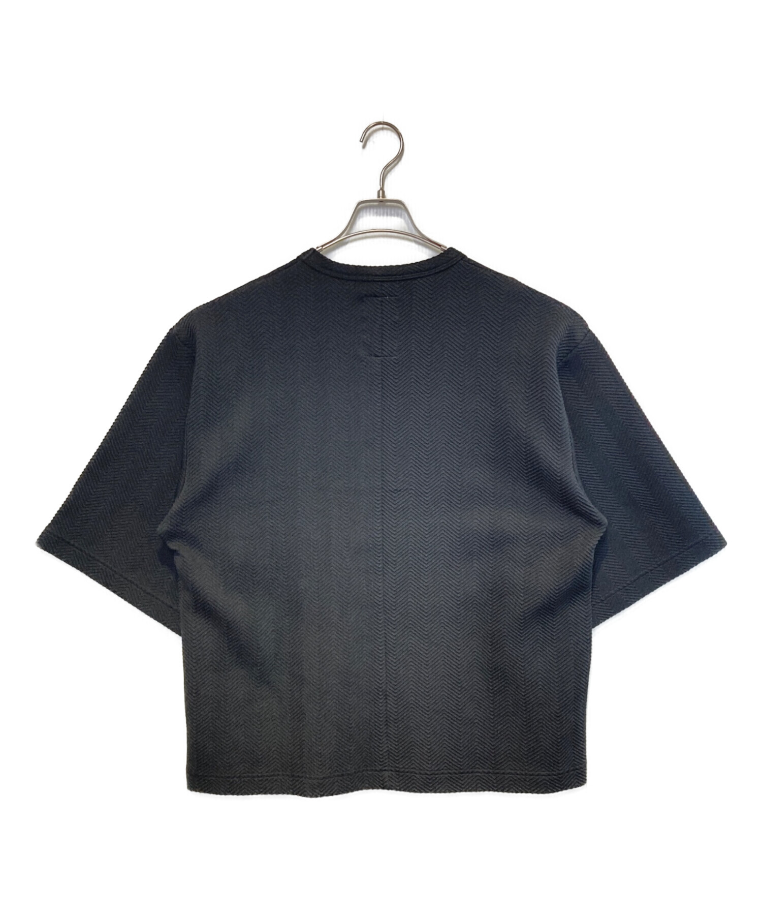 中古・古着通販】SHAREEF (シャリーフ) 刺繍S/Sカットソー ブラック 