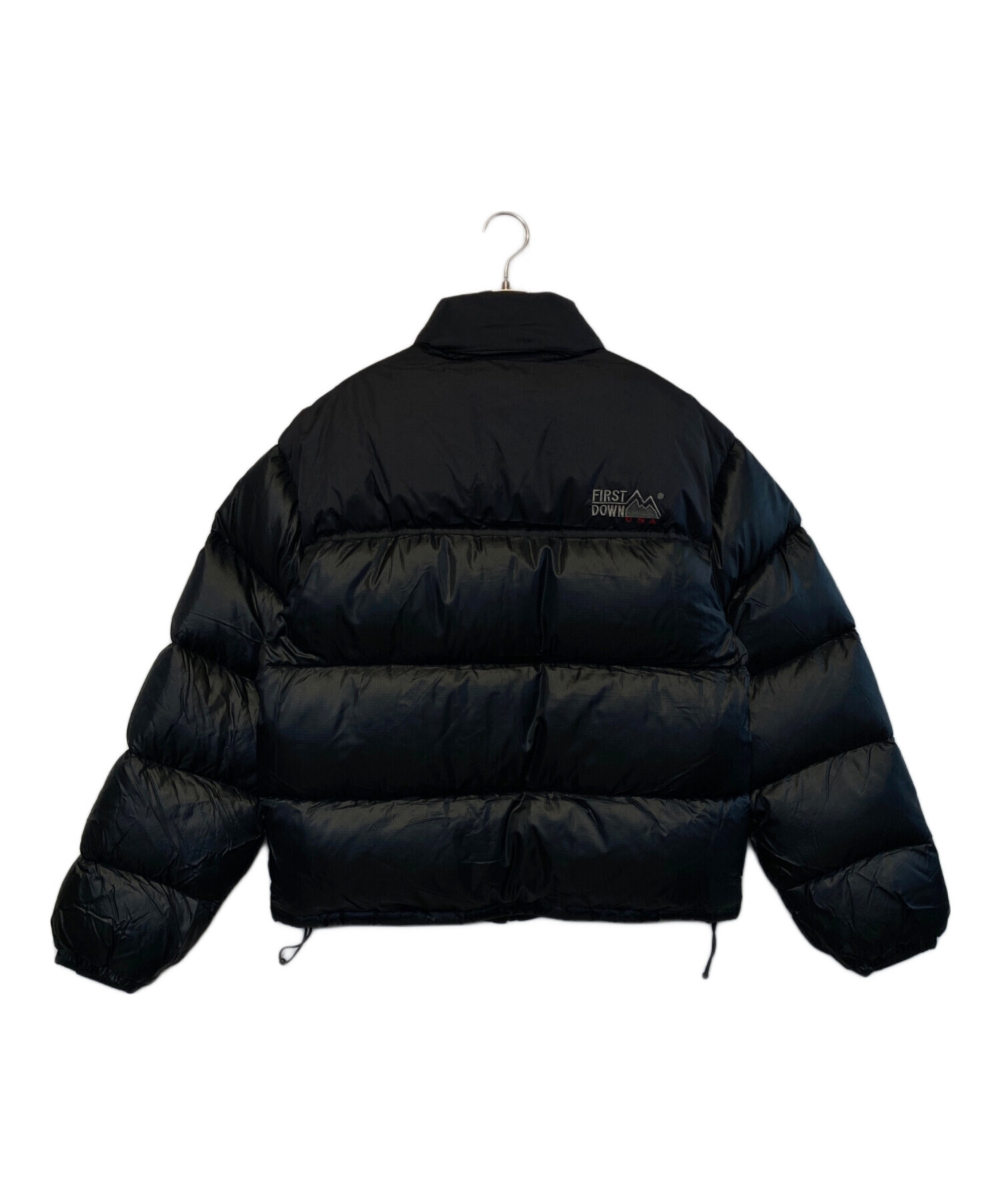 FIRST DOWN / ダウンジャケット/L/ナイロン/BLK/FD-94014/ブラック 中古・古着通販】FIRST DOWN (ファーストダウン) ダウンジャケット