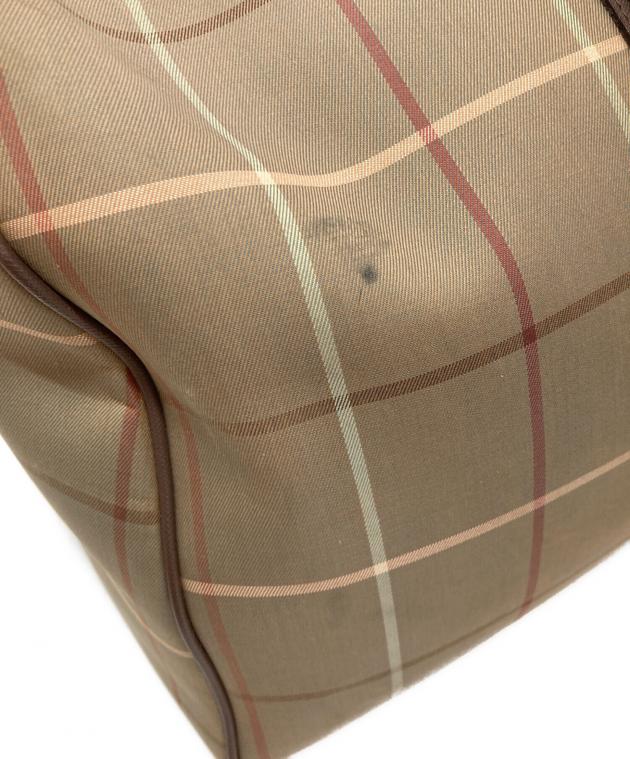 中古・古着通販】BURBERRY (バーバリー) ボストンバッグ ブラウン
