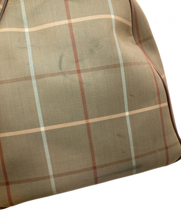 中古・古着通販】BURBERRY (バーバリー) ボストンバッグ ブラウン